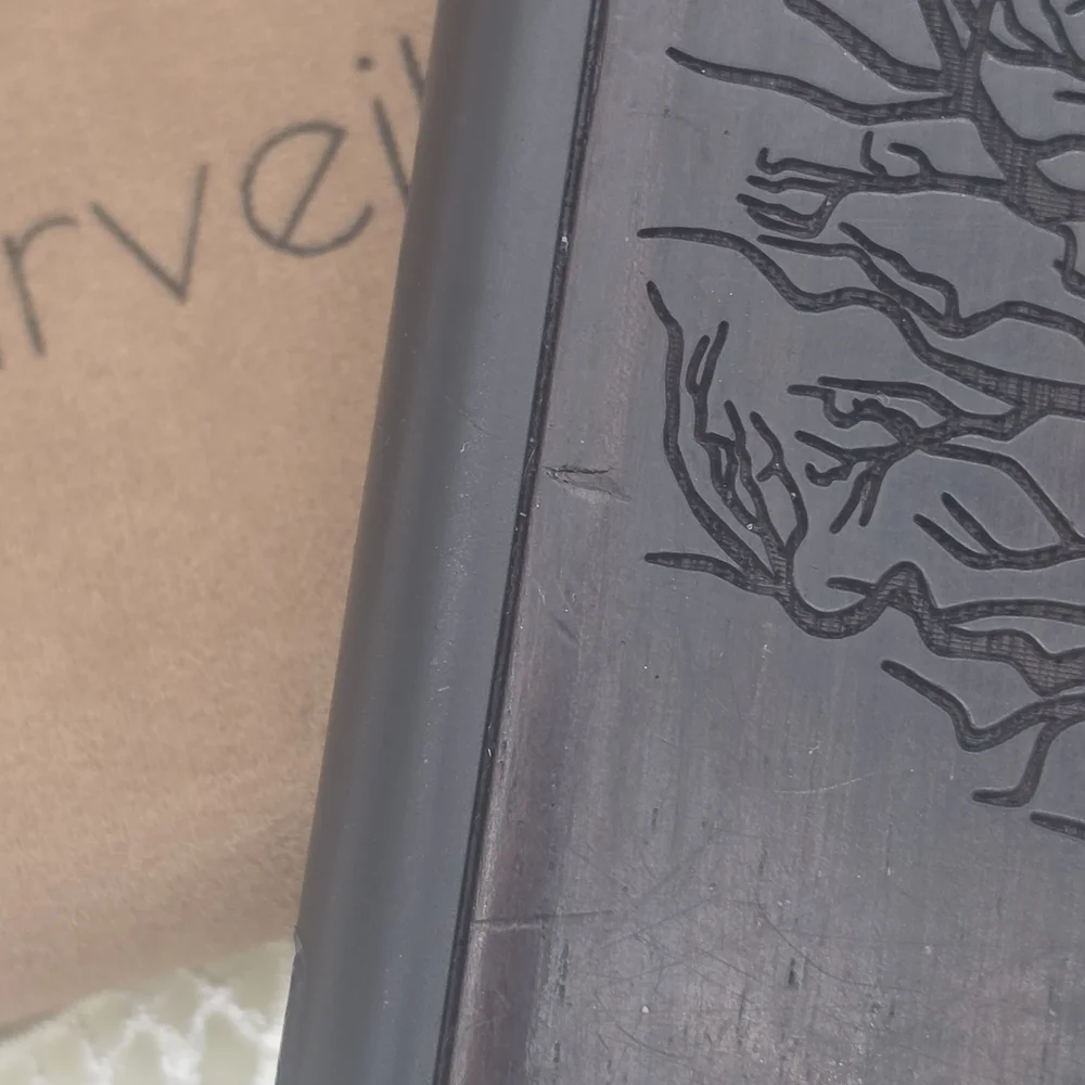 Carveit Dark Wood Tree Phone Case
